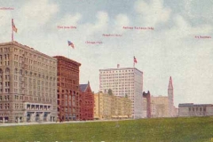 Michigan Ave Postcard-after 1904