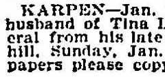 Benjamin Chicago Tribune-Jan 11-1896