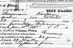 1896-Benjamin Karpen Death Certificate