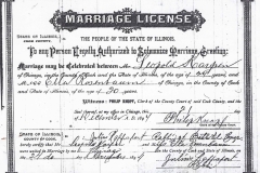 Leopold Karpen-Marriage License