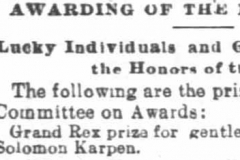 1895-Chic Trib-Ap 5-Solomon Prize