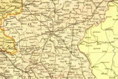 Map of Wongrowitz Posen