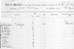 1872-Ship Manifest-Karpen Family