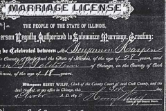 Benjamin - Tina Goldstein-Wedding License