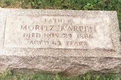 Moritz Karpen Grave-Jewish Graceland