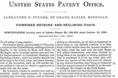 1882 Fuller Patent