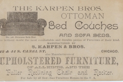 1887-Trade Card-Woman Corsage-info side