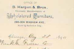 Receipt. Private collection, Emily C. Rose.