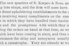American Cabinetmaker & Upholsterer, May 4, 1889, 13.